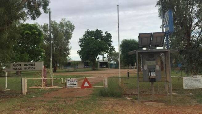 Avon Downs police station is in the Territory, 70km west of Camooweal.