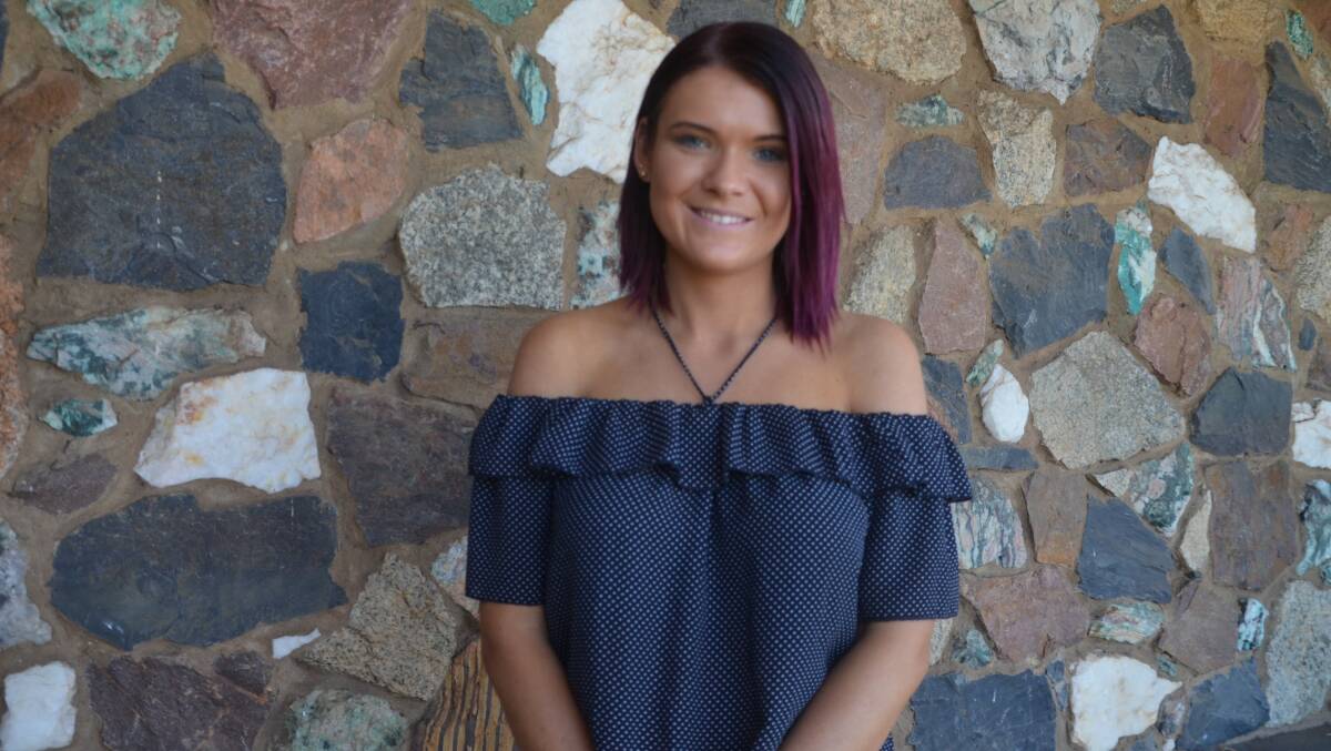 TALENT: The Mount Isa-born artist gets her inspiration from coming back on Kalkadoon country. Photos: Derek Barry