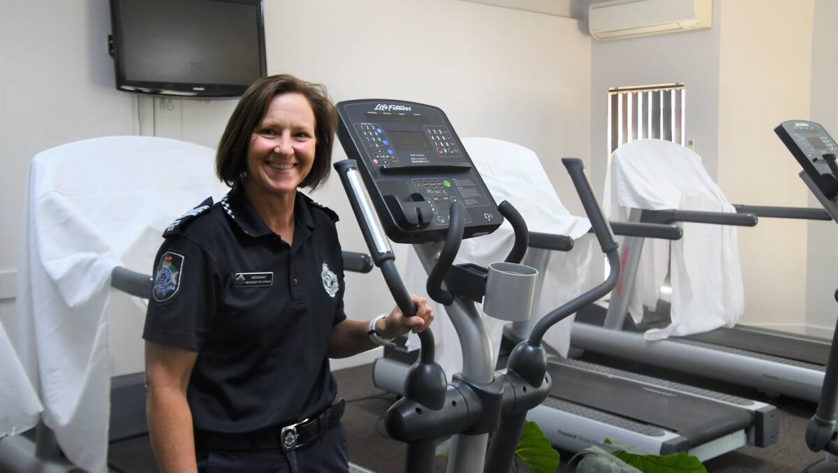Sgt Bernadette Strow is looking forward to re-opening the PCYC gym.