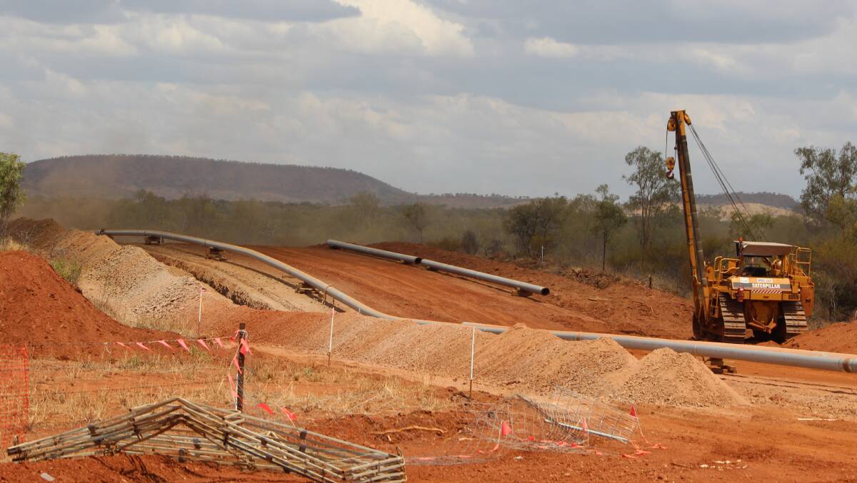The new plan to pipe NT gas to Incitec Pivot's Brisbane plant is dependent on the completion of the Northern Gas Pipeline.