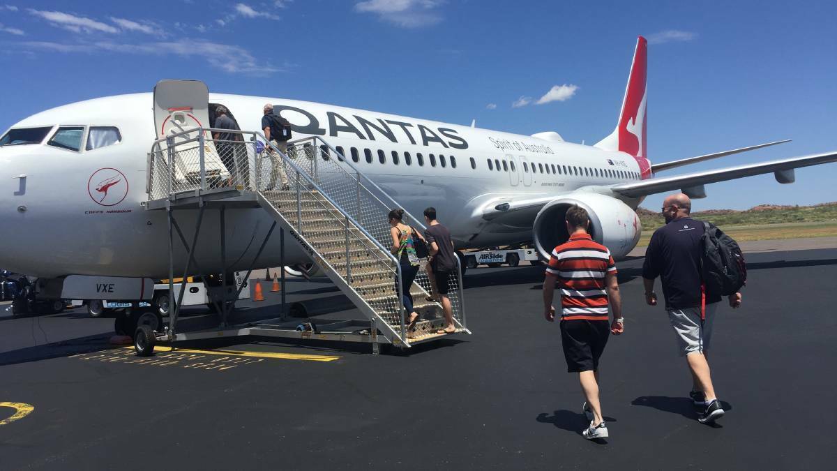 Qantas provide limited service to Mount Isa