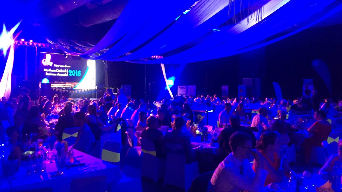TOP NIGHT: The Mount Isa Entertainment Centre was looking sparkling for the 400-strong sell out crowd at the Northern Outback Business Awards on Saturday.