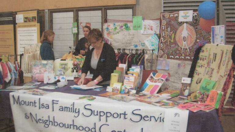 Mount Isa Family Support Service supporting the Mount Isa Show.