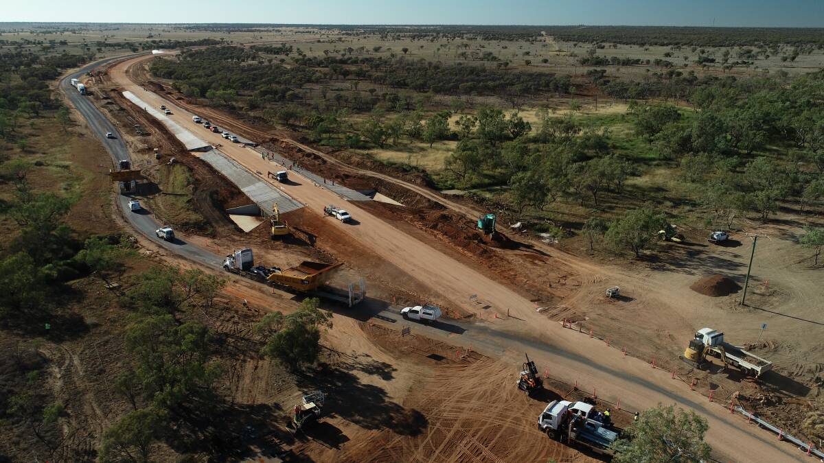 A $25 million upgrade of the Landsborough Highway between Longreach and Winton is now complete, improving travel times and safety for motorists.