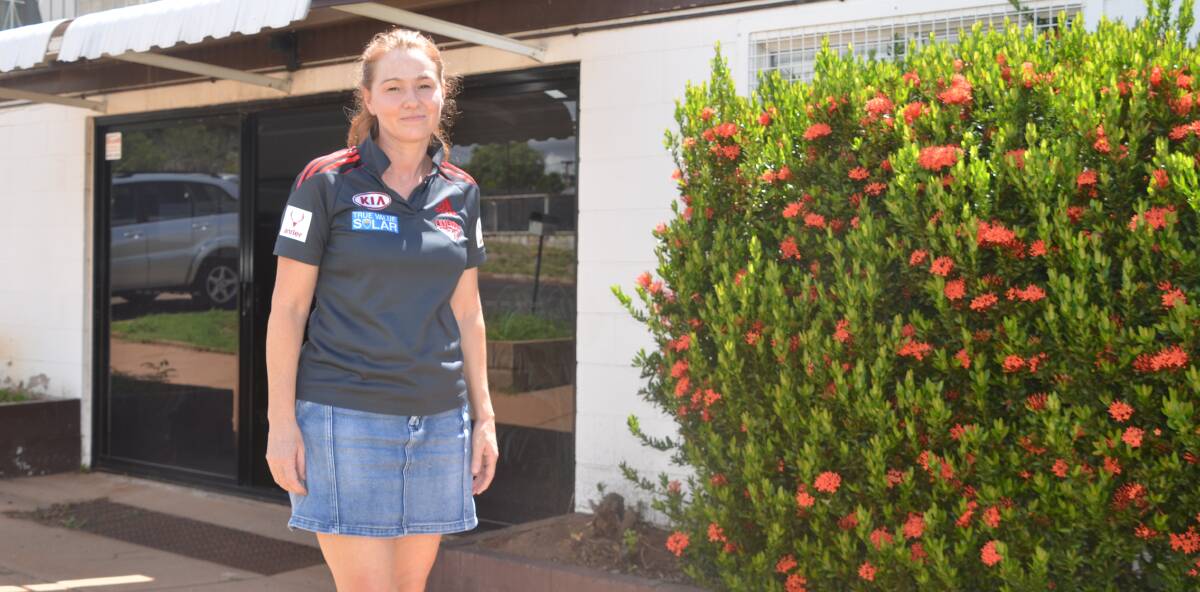 SQUASHED: Danielle Slade said the Mount Isa squash courts would likely have to close if council does not re-rate the facility as a sporting venue.