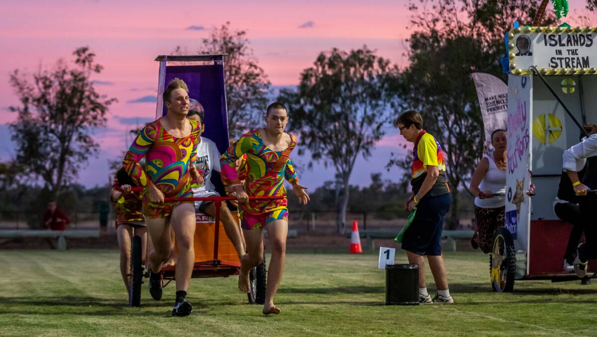 The Dunny Derby is a highlight of the Outback Festival. Photo: Winton Outback Festival
