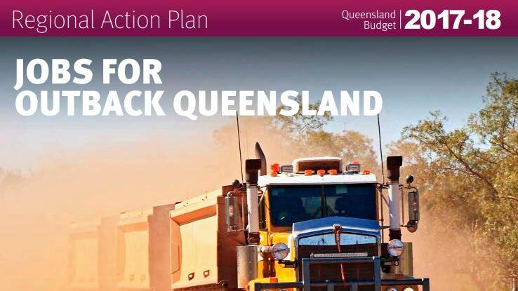 The Qld Government said their budget promises jobs for Outback Queensland.