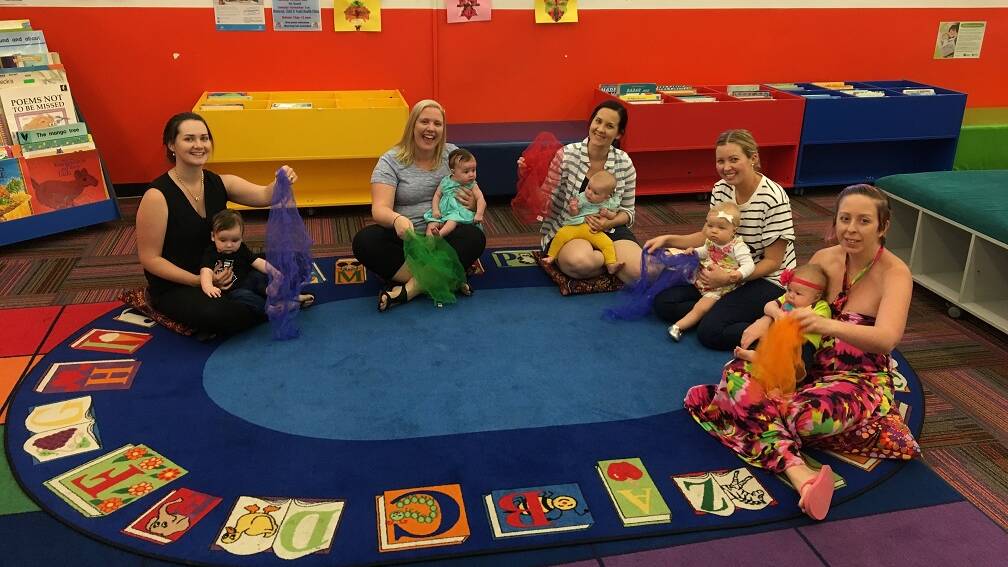 Mount Isa mums and bubs get ready to participate in the Library’s First 5 Forever program this month.
