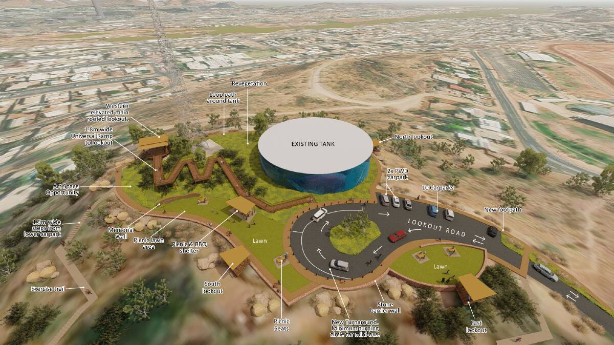 Mount Isa City Council is asking local residents to pick their preferred design for the revitalisation of the city lookout.