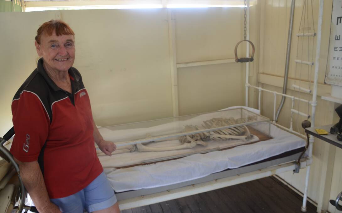 HELP WANTED: Diane Johns says volunteers are always needed at the Underground Hospital and Museum. 
Photo: Derek Barry