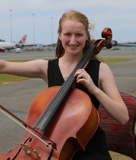 AIR PLAY: The sky’s the limit for Queensland Airports Limited Artistic Development Grant winner Isabella McDonald. Photo: contributed