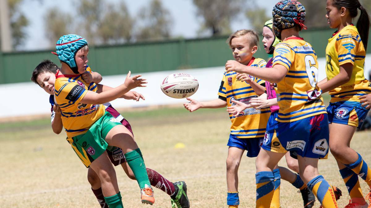 Townsville lockdown is spur for junior footy carnival in Cloncurry