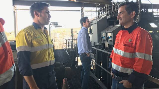 Discussions with staff at the Mine.