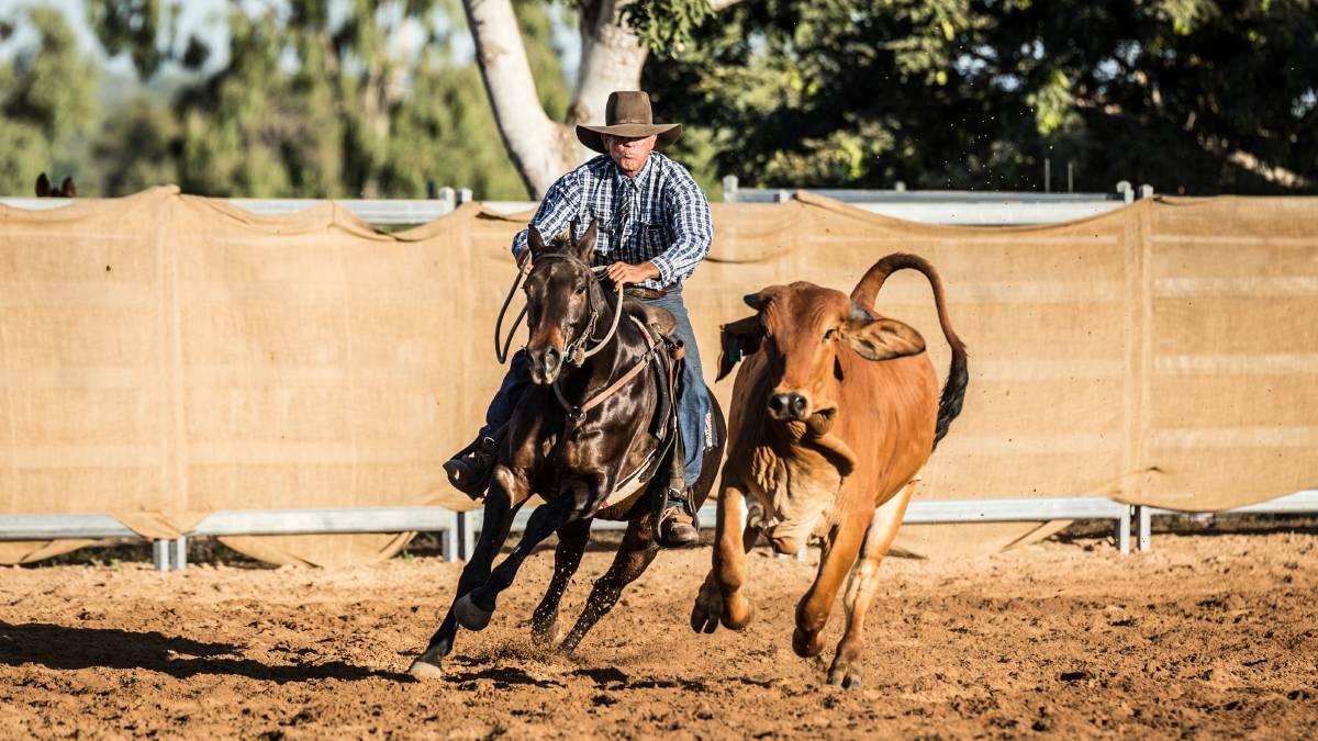 The 'Ron Wall Memorial Derby Challenge' sponsored by Lemmons Store will commemorate horseman Ron Wall at the Stockmans Challenge. Photo: Jo Thieme photography