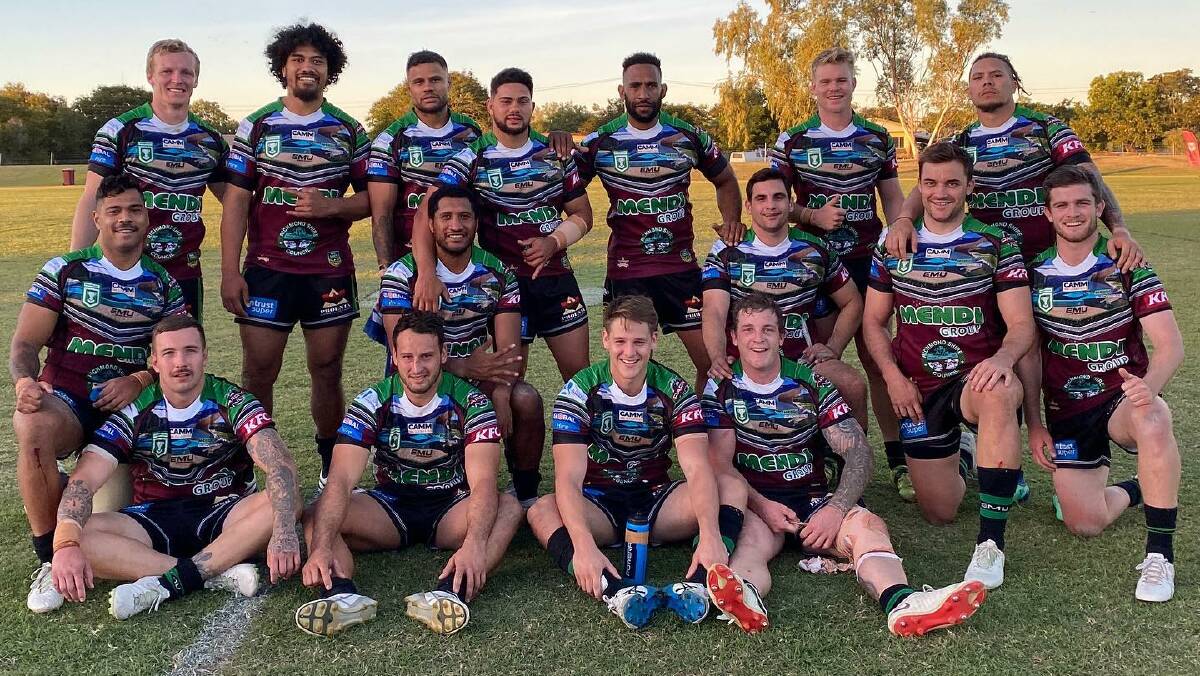 The Townsville Blackhawks have got the win in their Country Week clash against the South Logan Magpies.