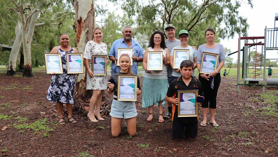 Carpentaria Shire Council Australia Day Awards winners. Photo: Carpentaria Shire Council