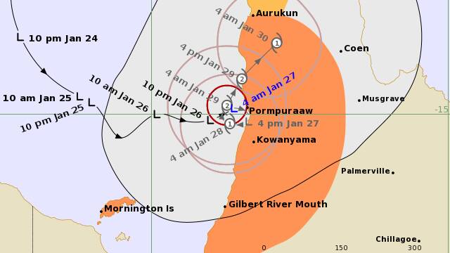 Tropical low set to become Cyclone Lucas on Thursday