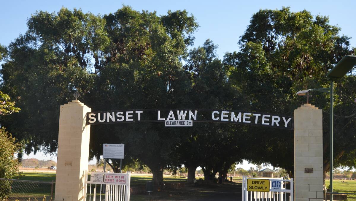 Mount Isa City Council will use high pressure sprinklers to deter seasonal bats from roosting at the Sunset Lawn cemetery. 
