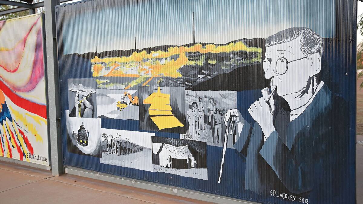 The Art on Zinc projects murals at Buchanan Park was helped with RADF funding.