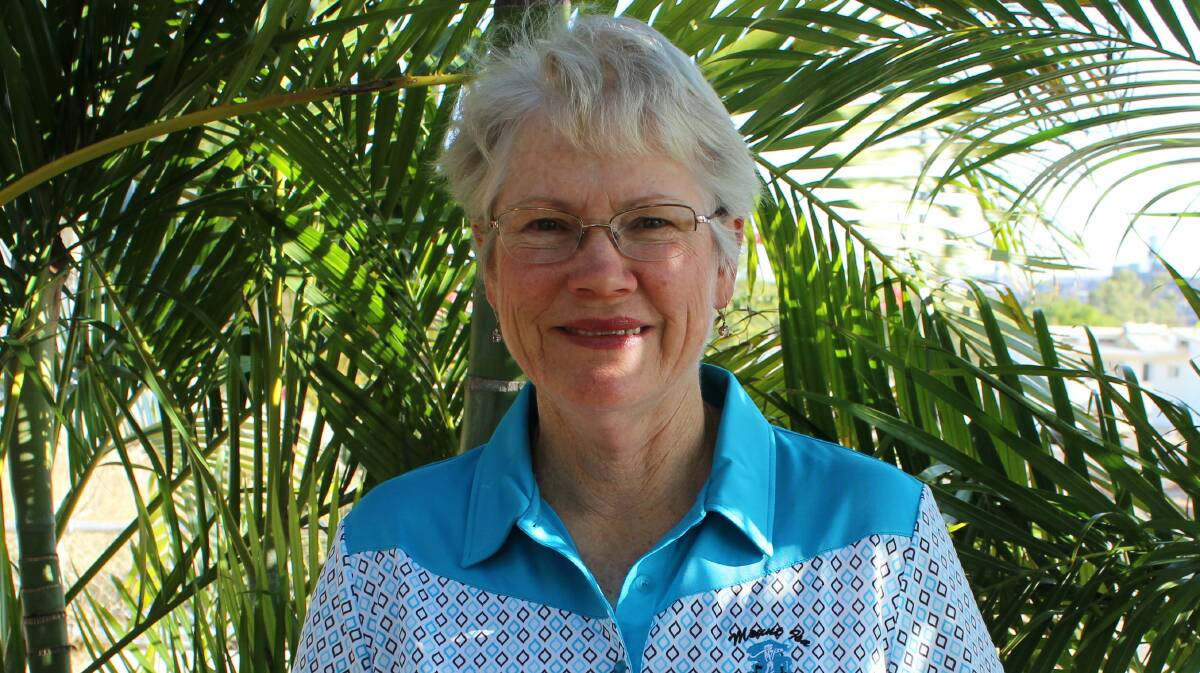 WINNER: Judy Fangrath won the Jakeman Constructions trophy at Mount Isa Golf Club  on the weekend.