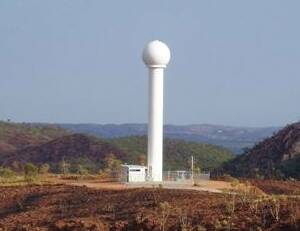 Mount Isa weather radar is one of only four Doppler radar stations in Northern Qld.