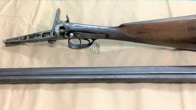 Normanton police have arrested and charged a 21-year-old local man with the alleged theft of an antique and inoperable firearm.