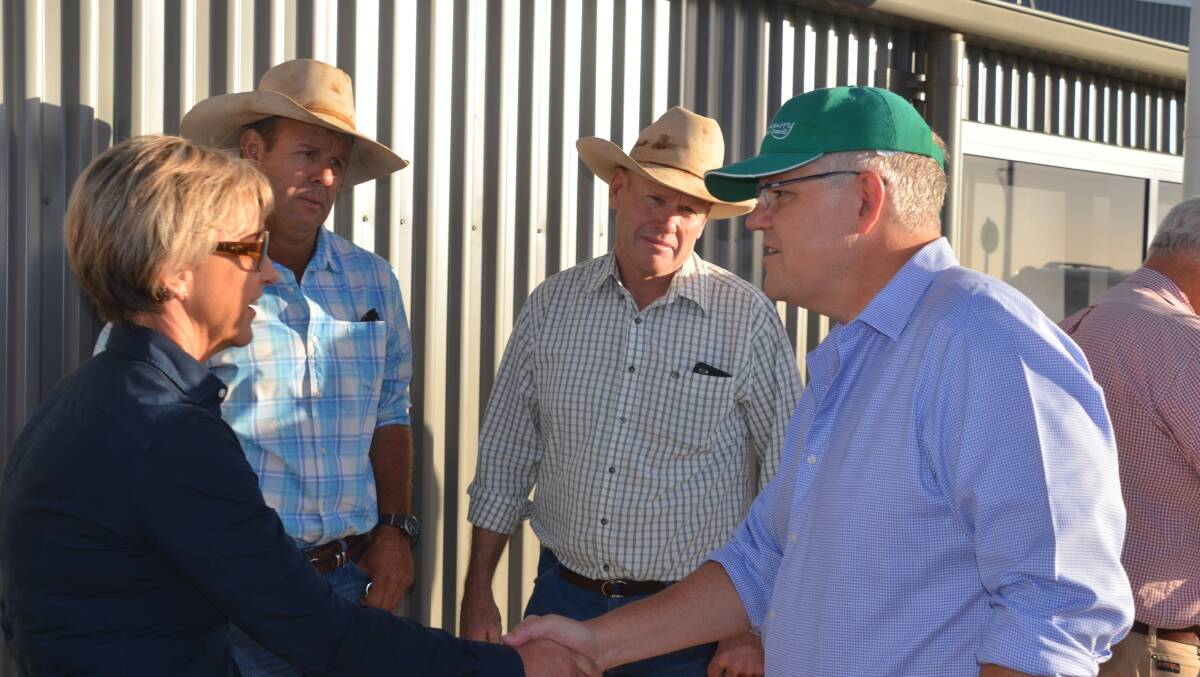 The PM in Cloncurry.