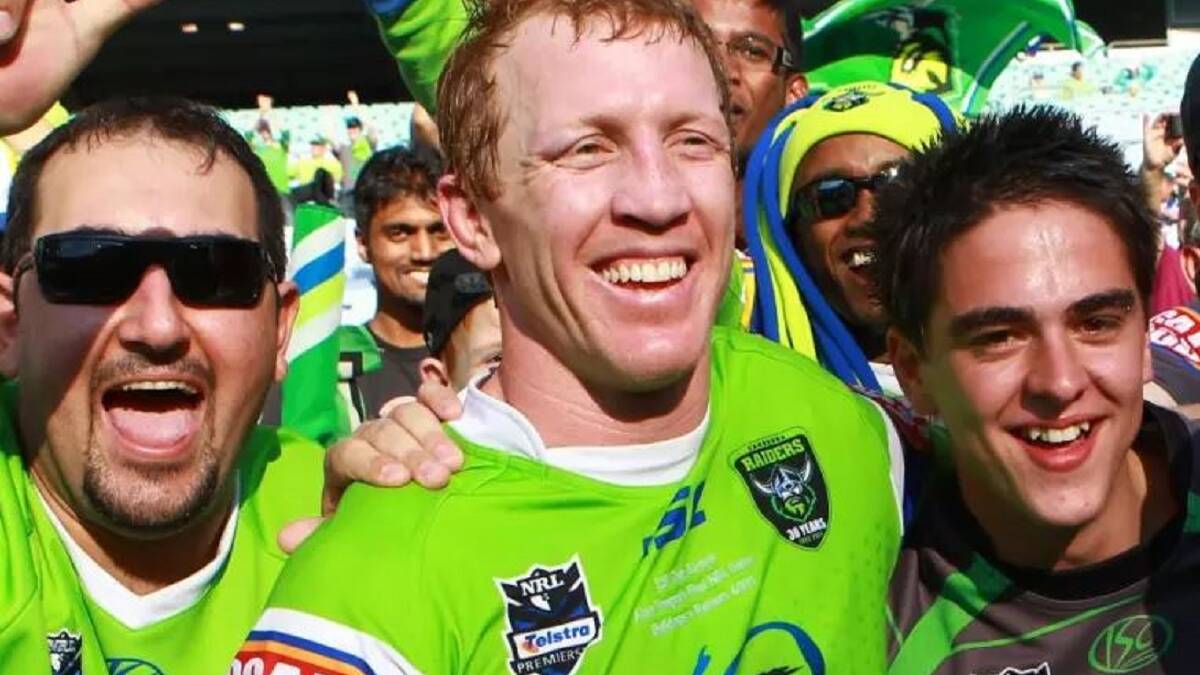 MESSAGE: Canberra Raiders cult hero Alan Tongue is taking his NRL Voice Against Violence Workshops to the region next week.