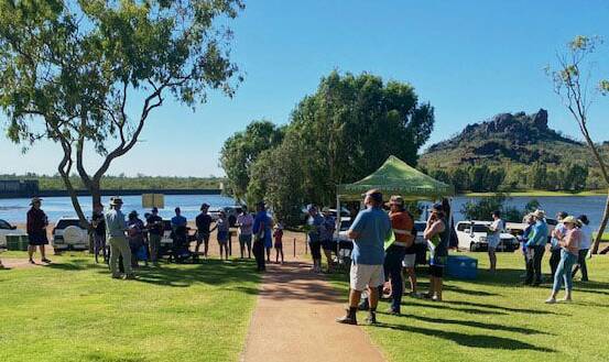 Residents at a Cloncurry community consultation session heard how Chinaman Creek Recreational Reserve is set for makeover.