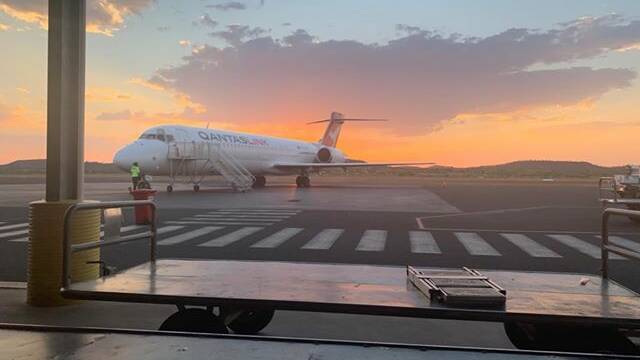 Maddi Walsh captured this great shot of a lovely sunset at Mount Isa Airport before Christmas.