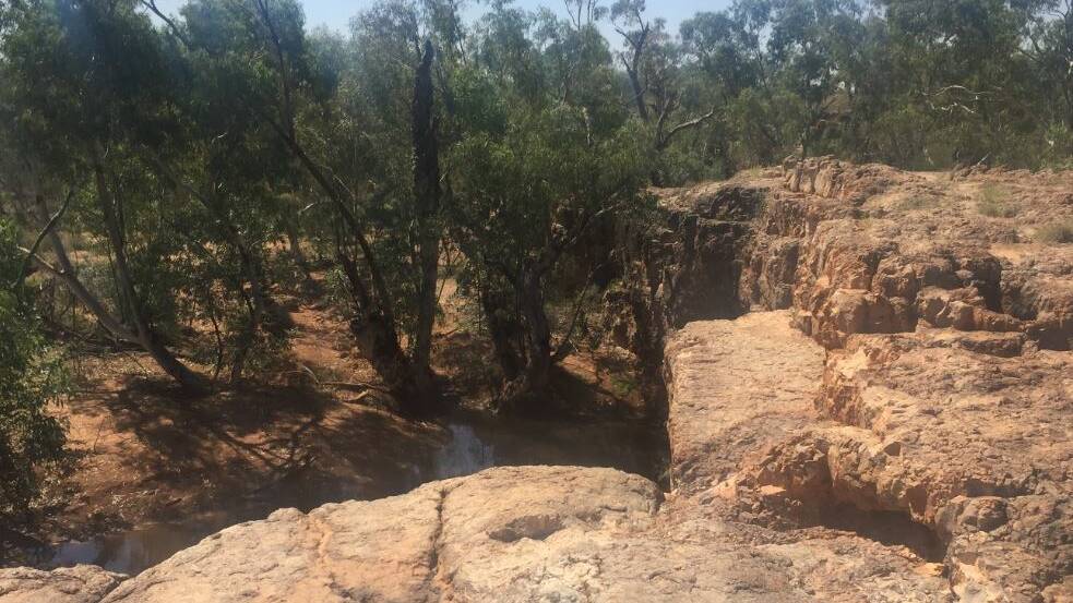 Skull Hole at Winton's Bladensburg National Park is the site of an Aboriginal massacre in the 1880s but there is no monument or marker for the event.