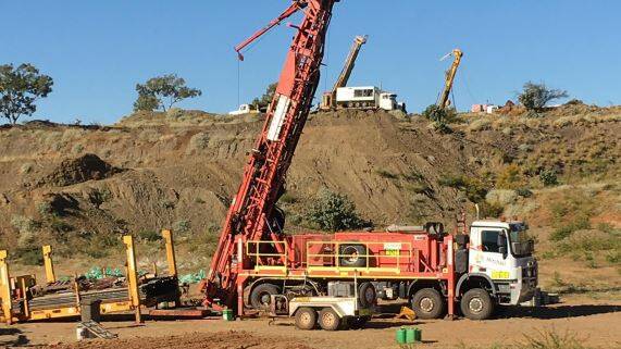 GOLD RUSH: Ausmex is drilling for gold at its Mt Freda prospect south-east of Cloncurry.