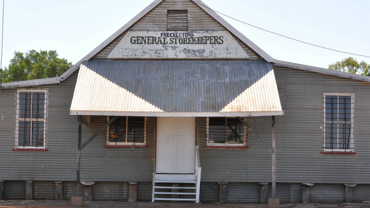 Frecklington's Store in Camooweal as it stands in 2018.