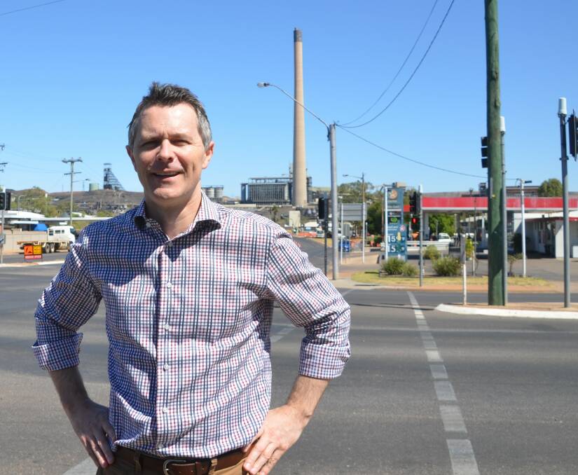BIG TASK: Shadow Northern Australia Minister Jason Clare is promoting a $500m Labor plan to upgrade the rural road network including the Mount Isa – Cloncurry road