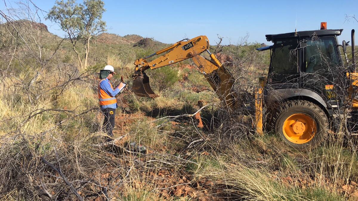 Preliminary work has started at the proposed Cloncurry Dam site at Cave Hill.