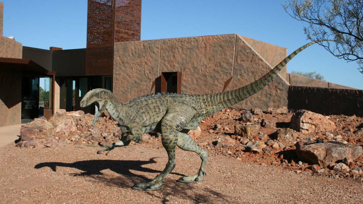 Winton's Australian Age of Dinosaurs was a home town winner at the Outback Tourism Awards on Saturday.
