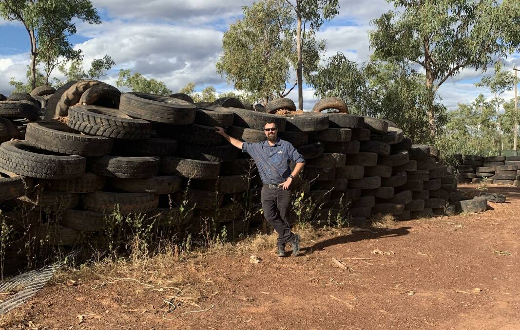 The $200,000 state grant will be used for the Carpentaria Tyre Recycling project 