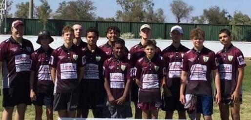 The Mount Isa under 14s boys rep footy team are heading for their games at the Tommy Tassell Carnival in Cairns this weekend.