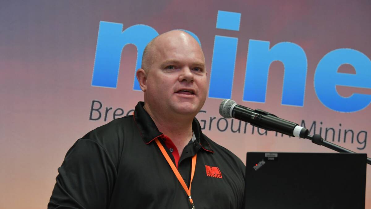 MMG Dugald River Engineering and Maintenance Manager John Young speaks at MineX.