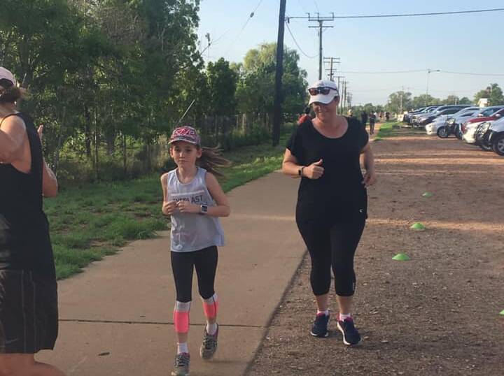 BACK: Mount Isa Parkrun resumed after a one week lay off. Photo: Mount Isa Parkrun.