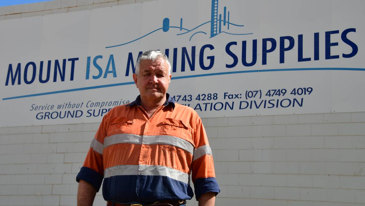 Mount Isa Mining Supplies owner Brett Peterson.