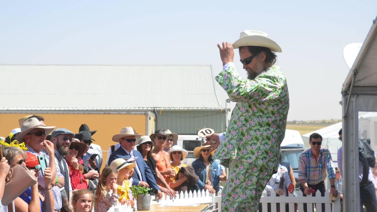 It wasn't just the women determined to turn on the style at the Birdsville Races, the men were at it too.