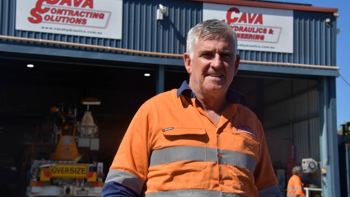 Mick Tully, owner of Cava Hydraulics and Engineering.