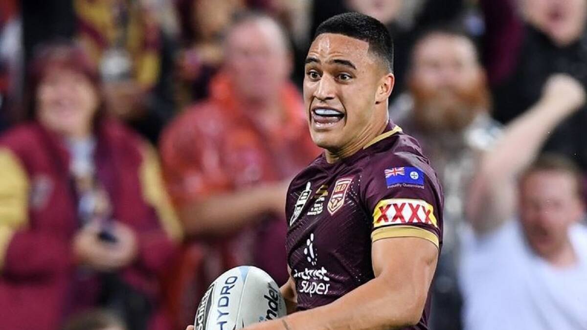 ORIGIN STAR: Val Holmes is hoping to make an impression with the North Queensland Cowboys. Photo: supllied