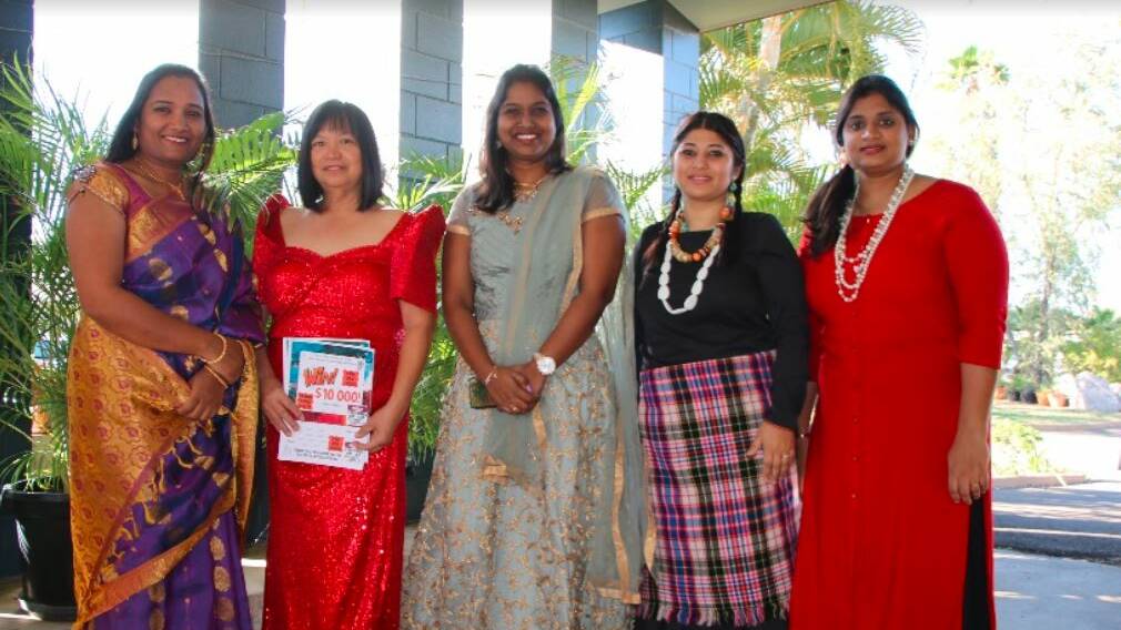 Jayasree Parthasarathy, Debbie Sharratt, Abisha Poulose, Amita Chanaria and Jasmine Patlura are looking forward to the Multicultural Festival on Friday.