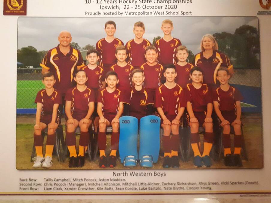 First ever Mount Isa boys team in hockey state schools competition