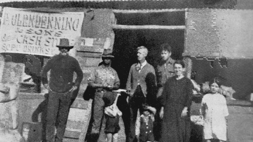Mount Isa's first store was run by the Glendenning family near the site of the police station.