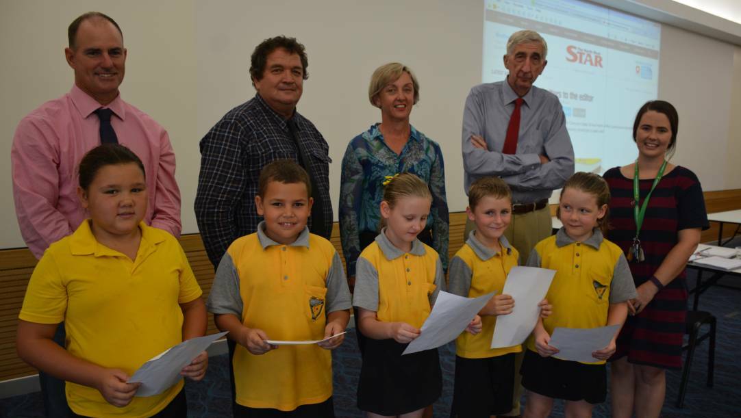 FLASHBACK: In March 2016 these then-Grade 3 students lobbied Cloncurry Shire Council for a water park. Now their dreams have been answered.