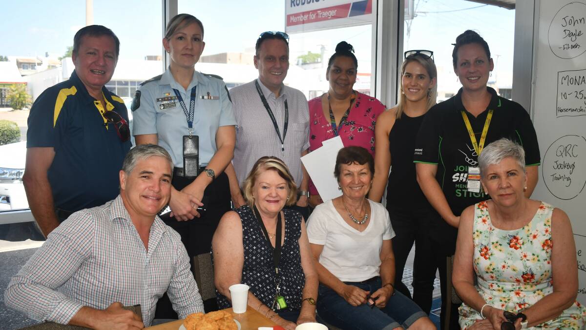 Member for Traeger Robbie Katter hosted a morning tea for services on domestic violence awareness day last week.