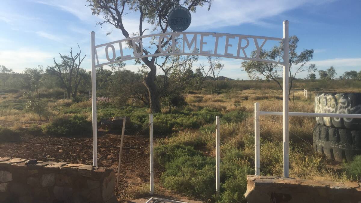 Mount Isa's Old Cemetery near the Ryan industrial estate has seen better days.